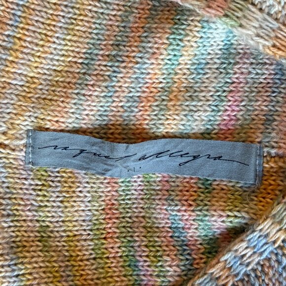 Raquel Allegra Cotton and Angora cropped sweater - Picture 4 of 6